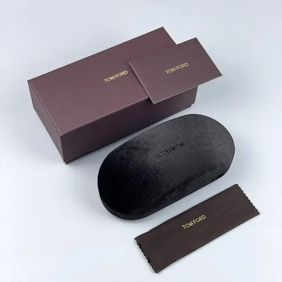 Tom Ford FT0992 DELPHINE 52E Sunglasses Havana Brown Oversized Women - Picture 12 of 12